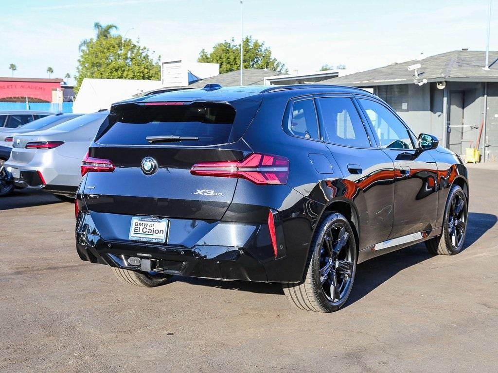 new 2025 BMW X3 car, priced at $64,050