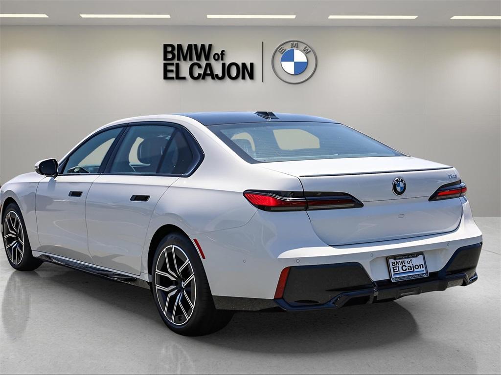 new 2025 BMW 740 car, priced at $102,755