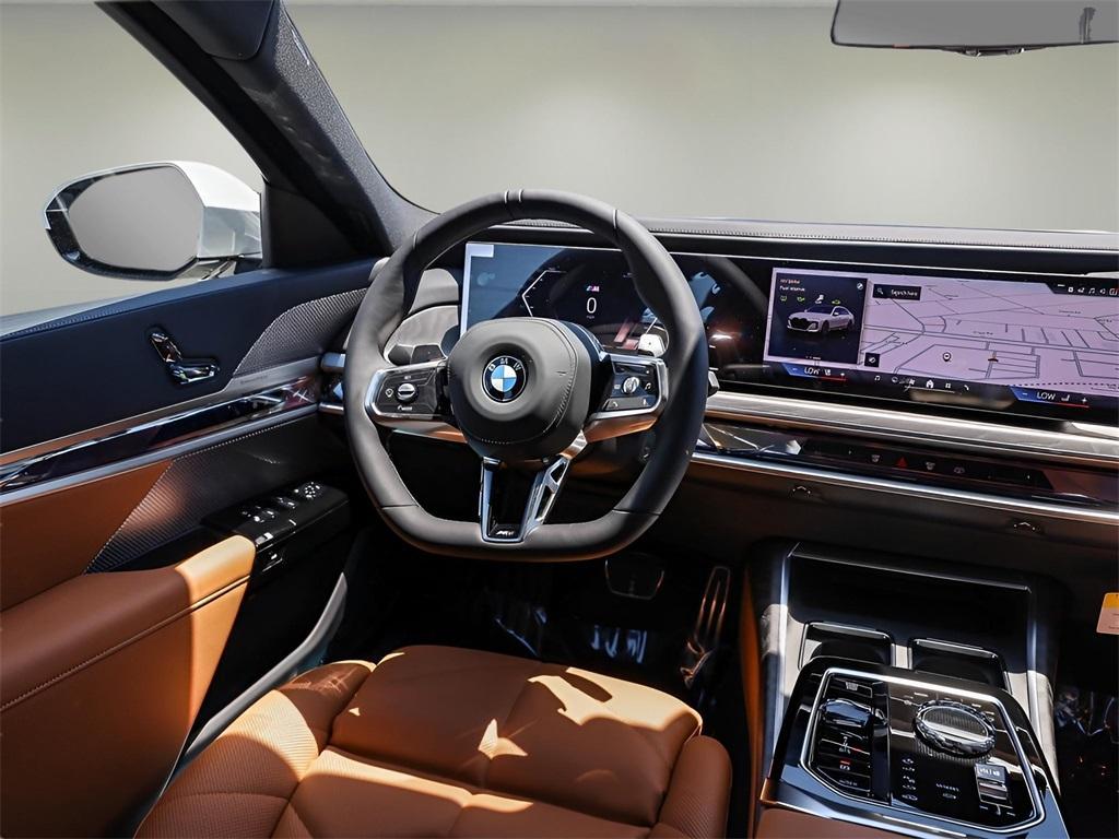 new 2025 BMW 740 car, priced at $102,755
