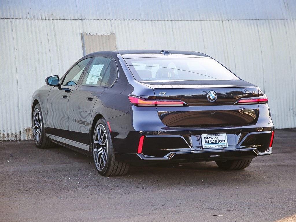 new 2025 BMW i7 car, priced at $115,525