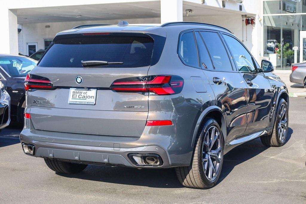 new 2025 BMW X5 PHEV car, priced at $88,725