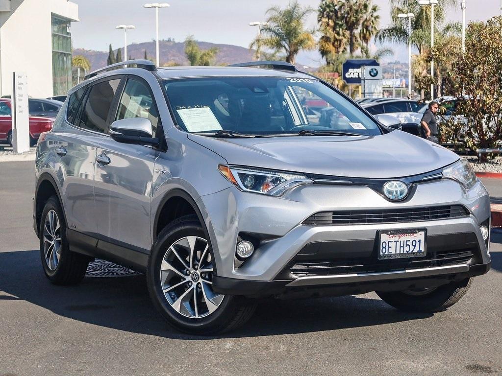 used 2018 Toyota RAV4 Hybrid car, priced at $20,995