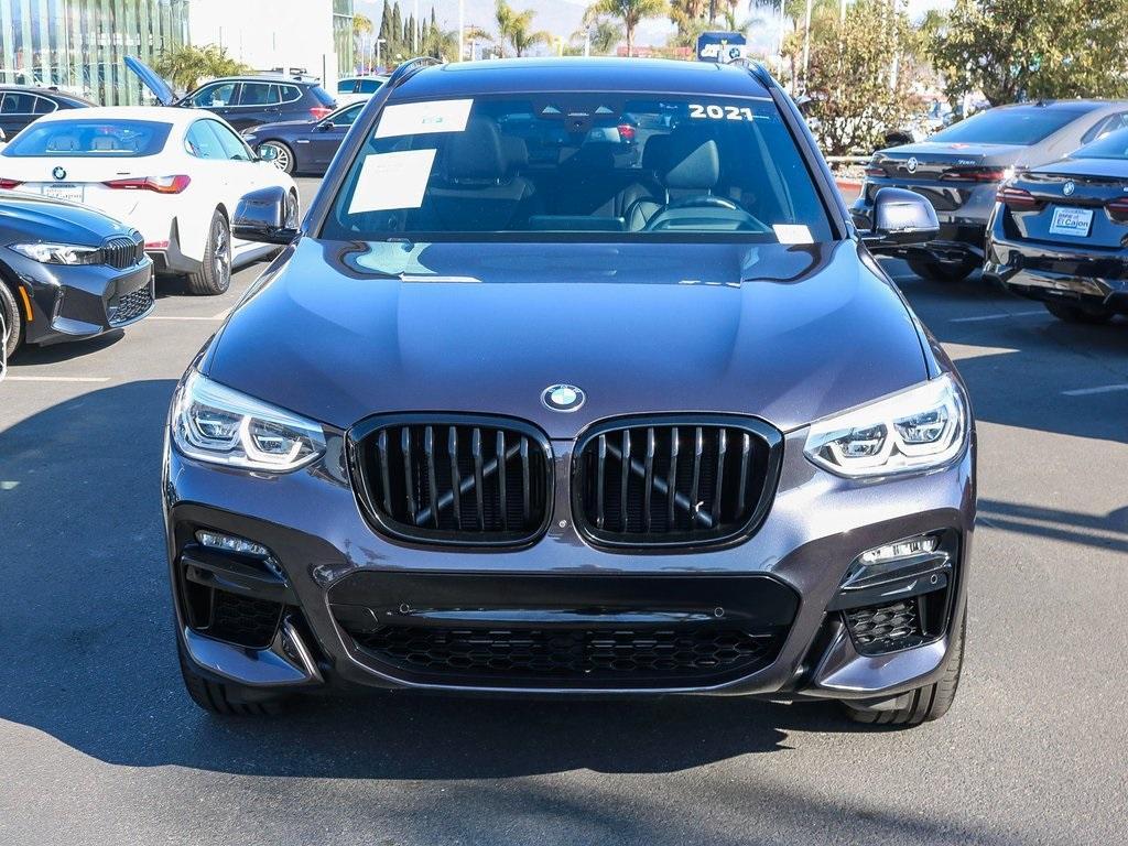 used 2021 BMW X3 car, priced at $39,995