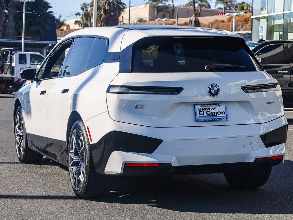 new 2025 BMW iX car, priced at $99,425