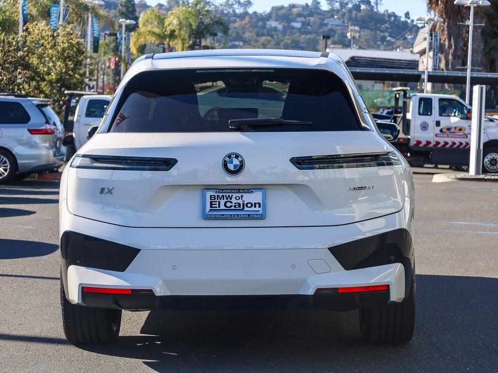 new 2025 BMW iX car, priced at $99,425