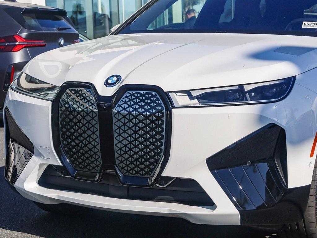 new 2025 BMW iX car, priced at $99,425