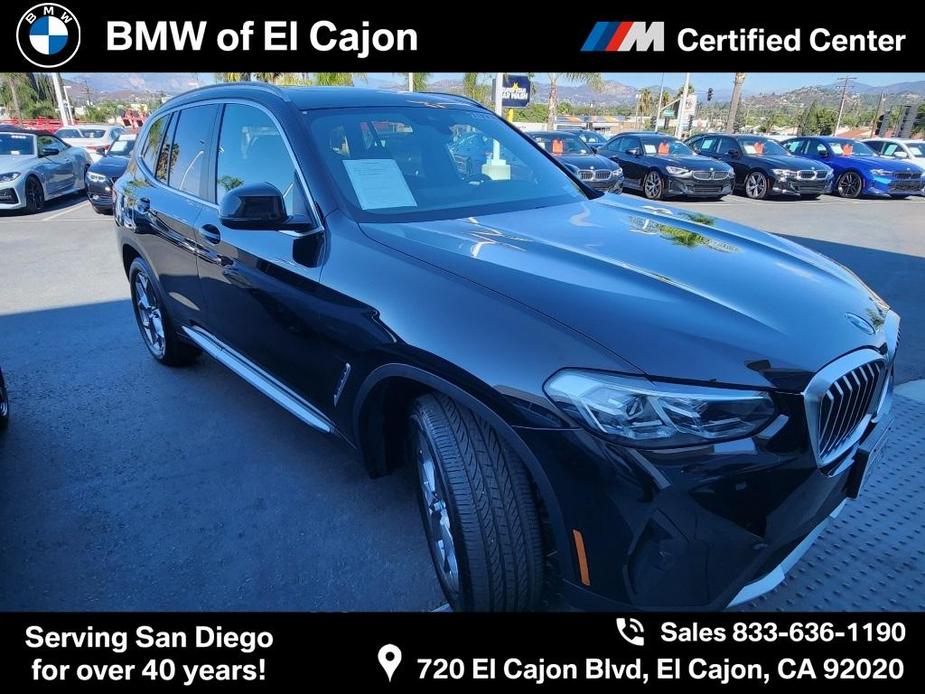 used 2022 BMW X3 car, priced at $34,985