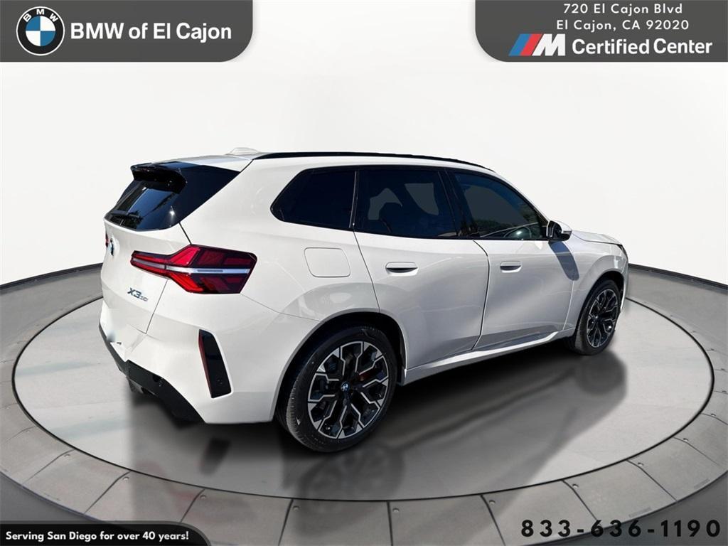 new 2025 BMW X3 car, priced at $57,850