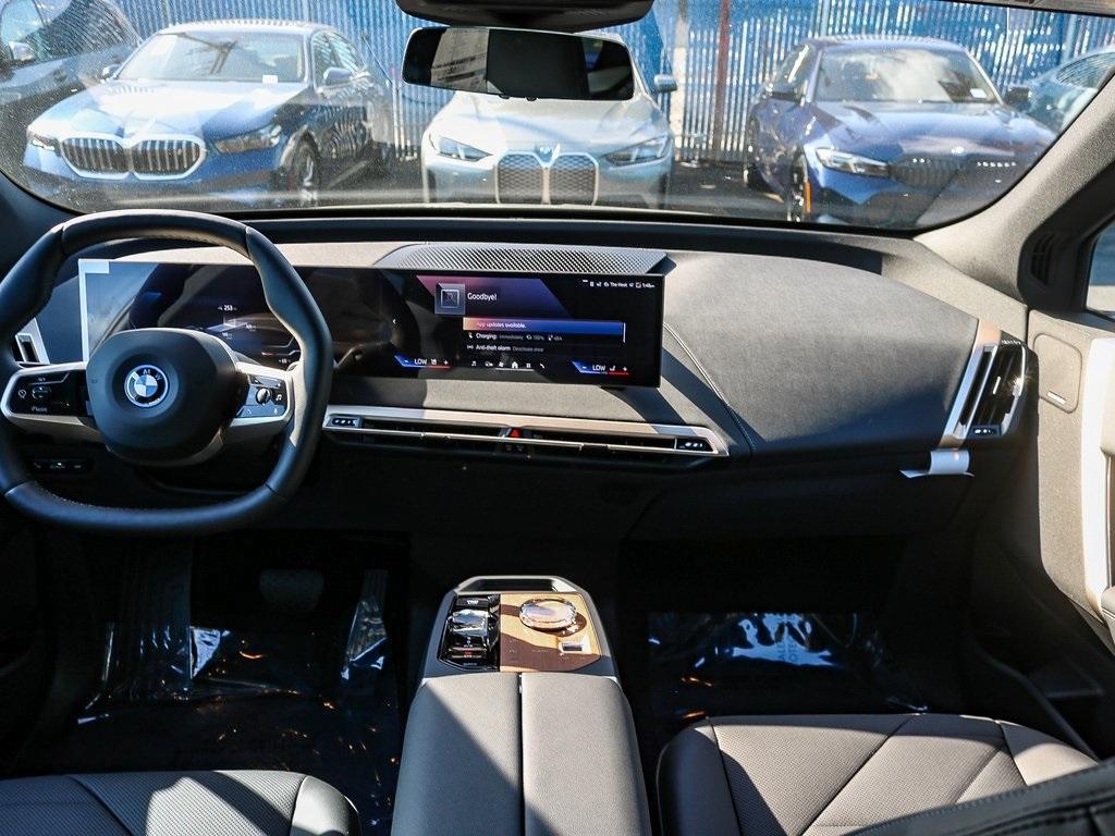 new 2025 BMW iX car, priced at $102,525