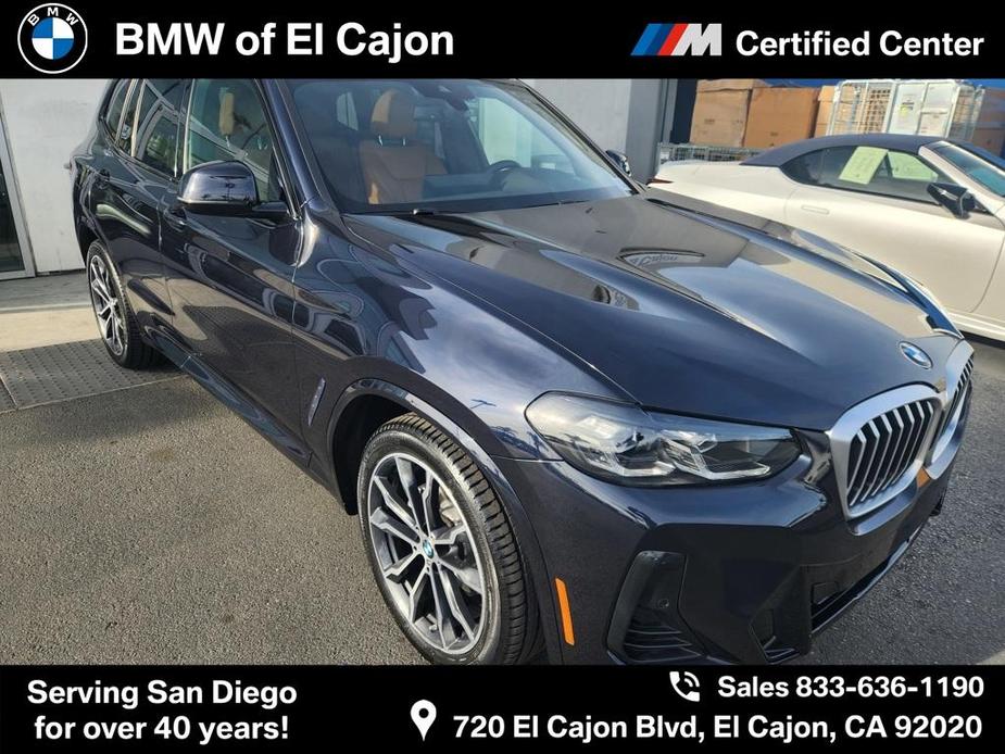 used 2022 BMW X3 car, priced at $35,595