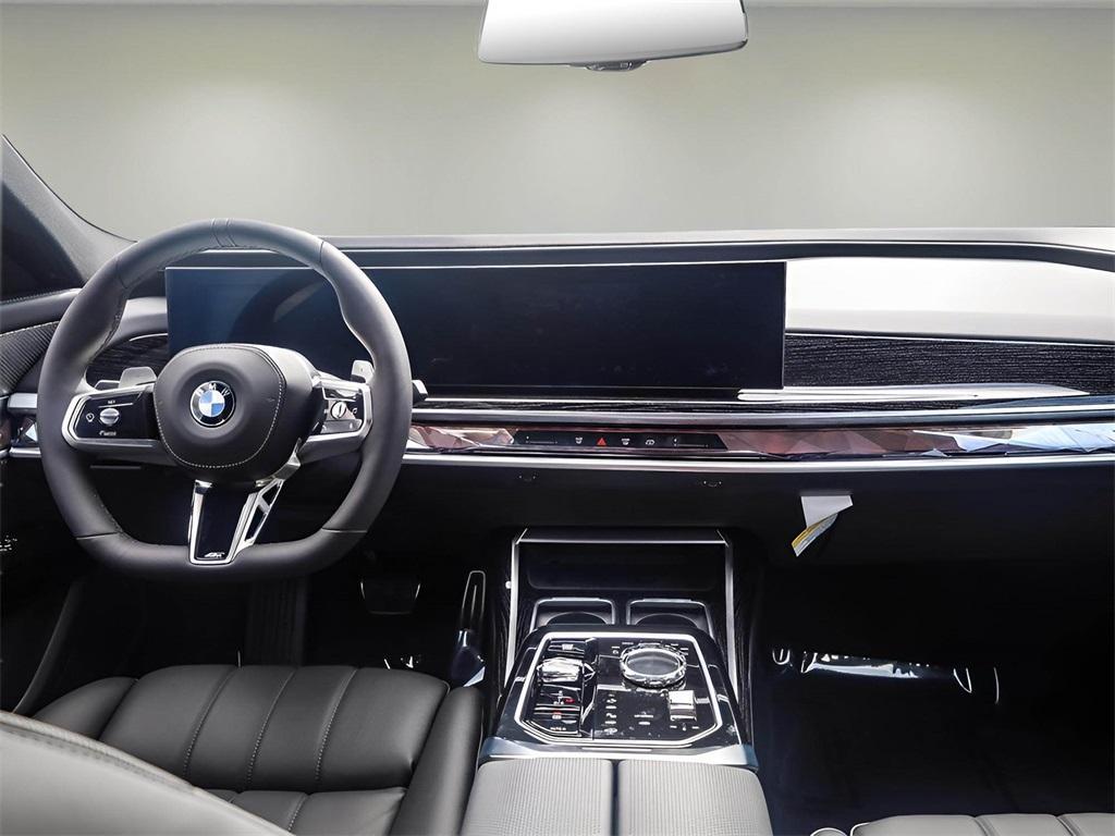 new 2025 BMW 740 car, priced at $106,925