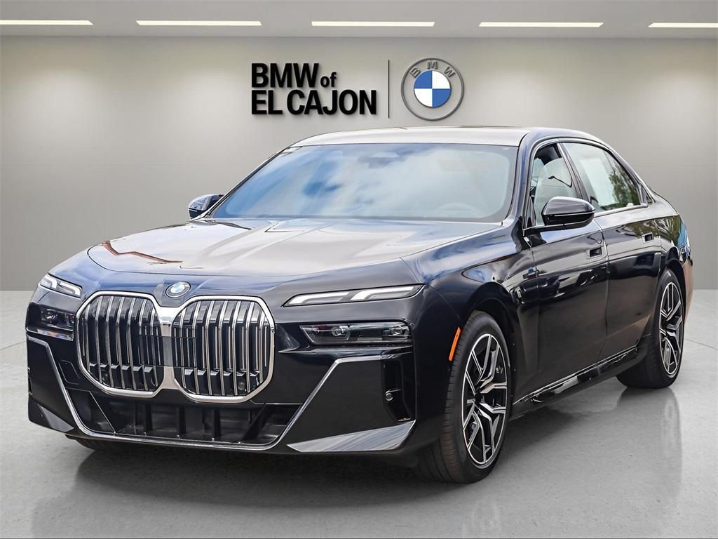 new 2025 BMW 740 car, priced at $106,925