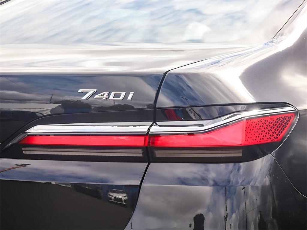 new 2025 BMW 740 car, priced at $106,925