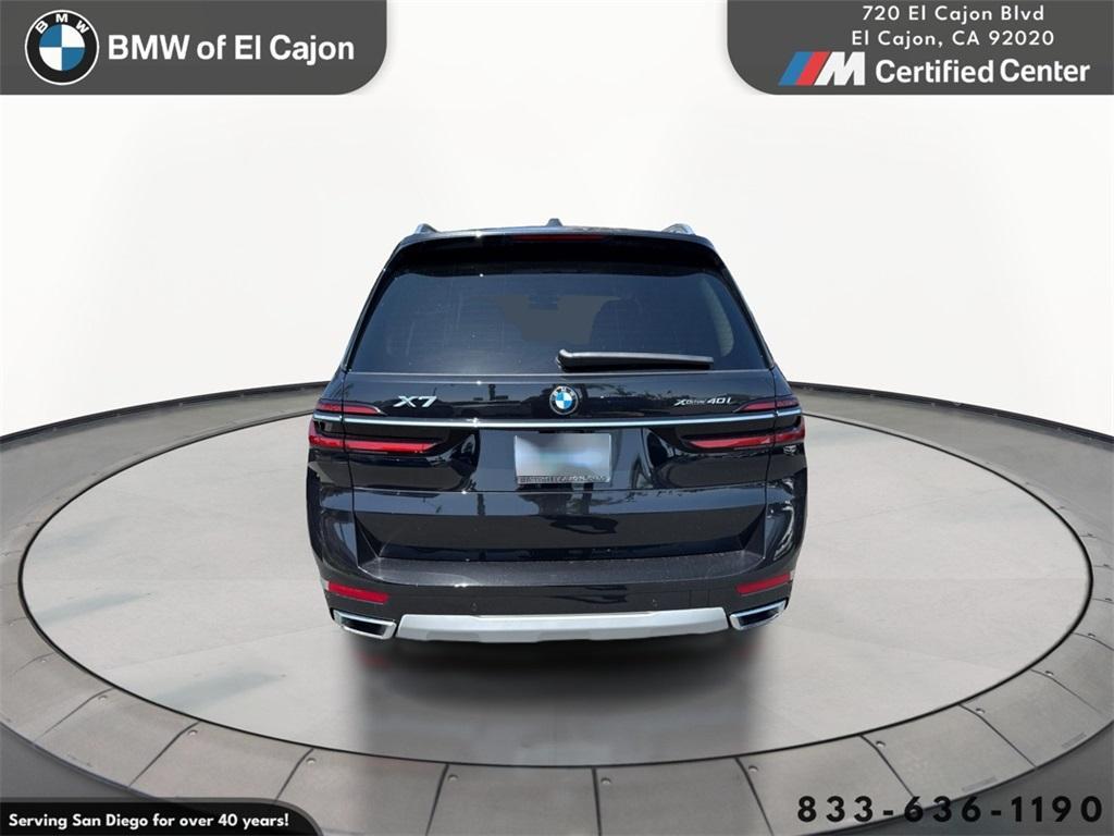 new 2025 BMW X7 car, priced at $90,250