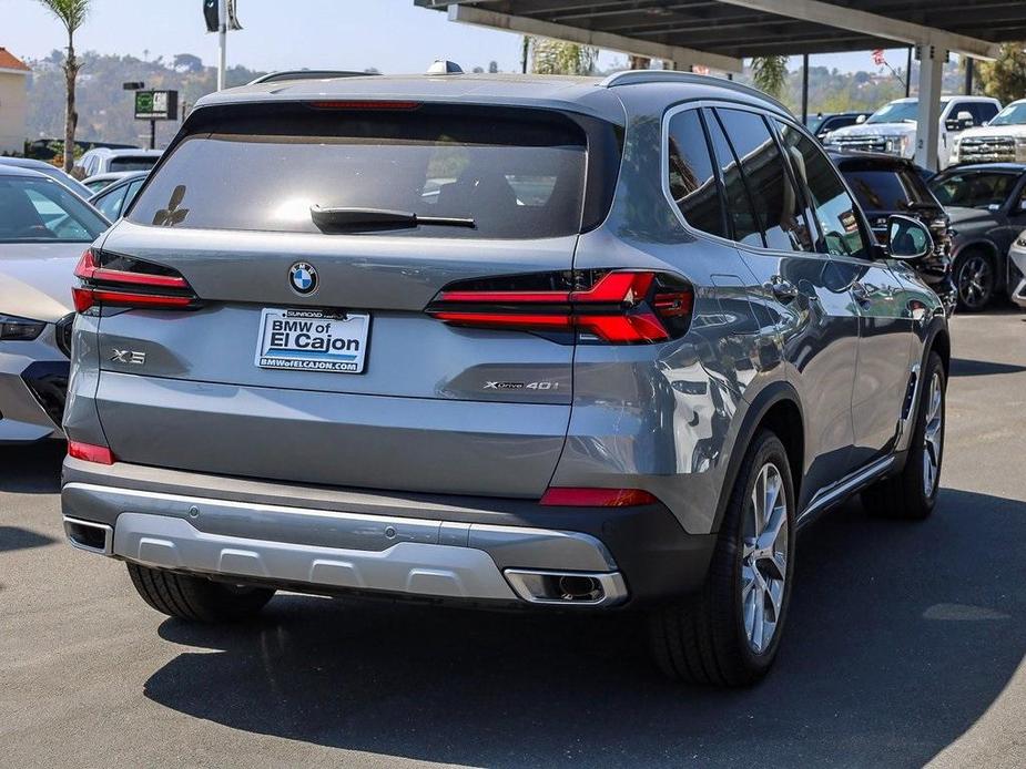 new 2025 BMW X5 car, priced at $72,295