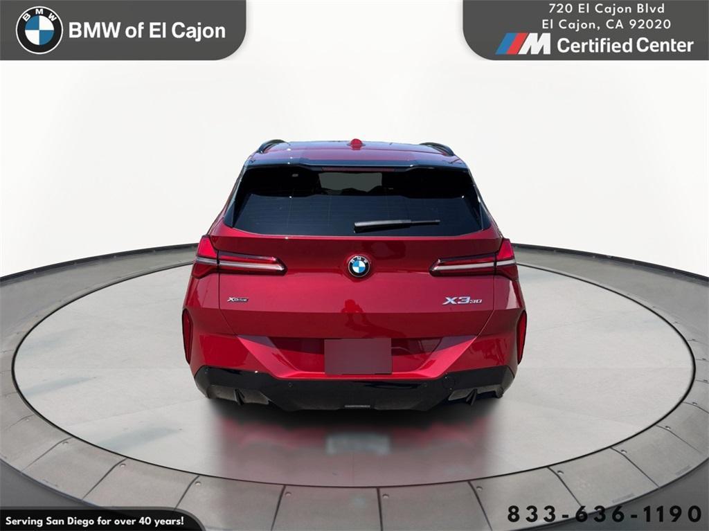 new 2025 BMW X3 car, priced at $60,250