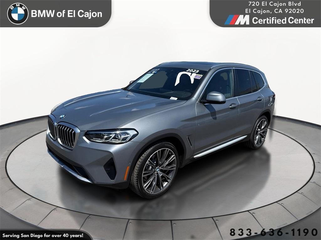 used 2023 BMW X3 car, priced at $33,995