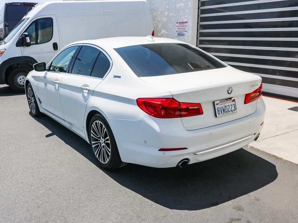 used 2018 BMW 530e car, priced at $19,985