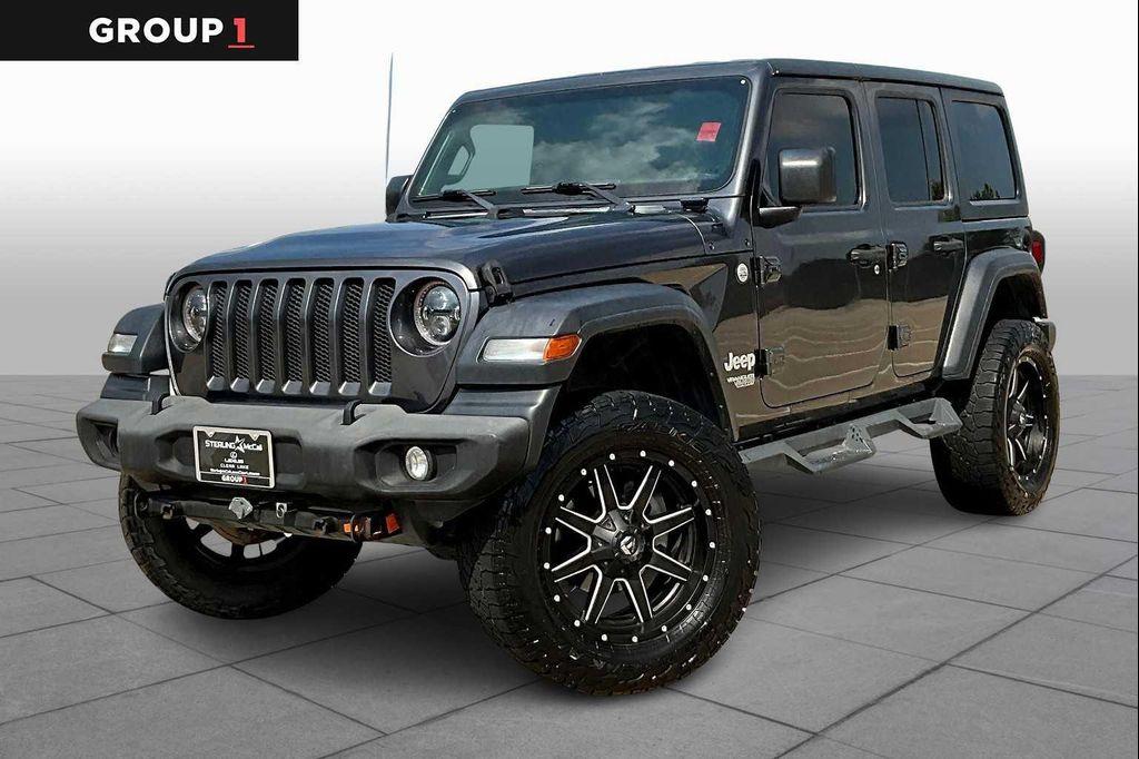 used 2018 Jeep Wrangler Unlimited car, priced at $22,995