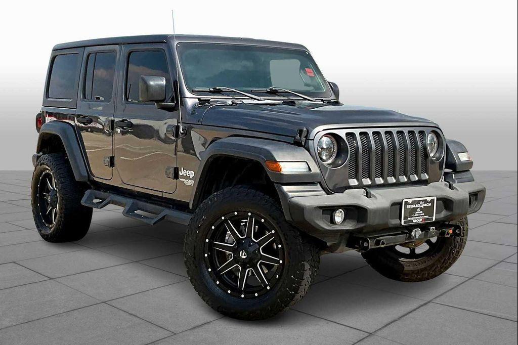 used 2018 Jeep Wrangler Unlimited car, priced at $22,995