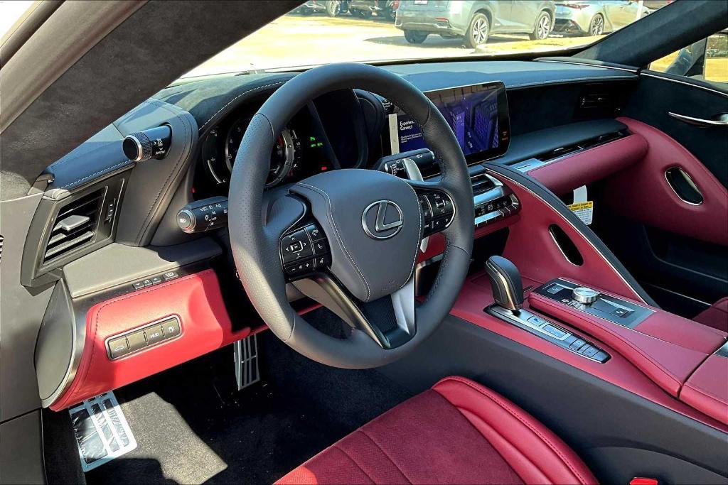 new 2025 Lexus LC 500 car, priced at $111,618