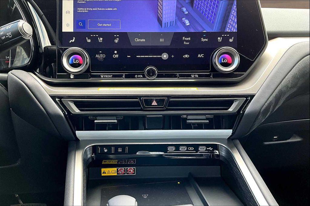 new 2026 Lexus TX 350 car, priced at $73,342