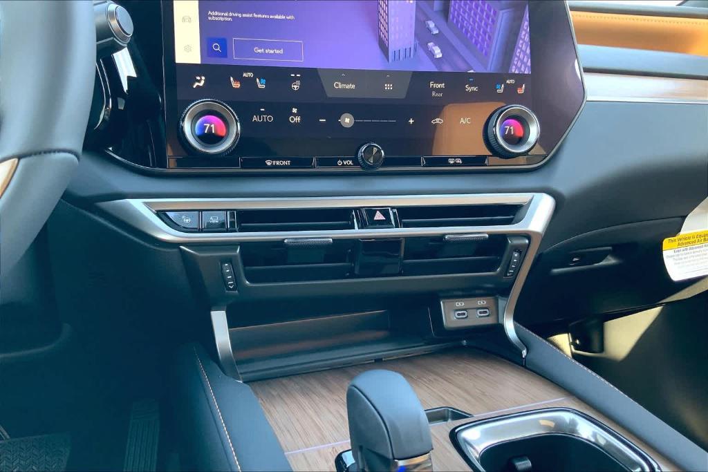 new 2025 Lexus RX 350h car, priced at $64,369