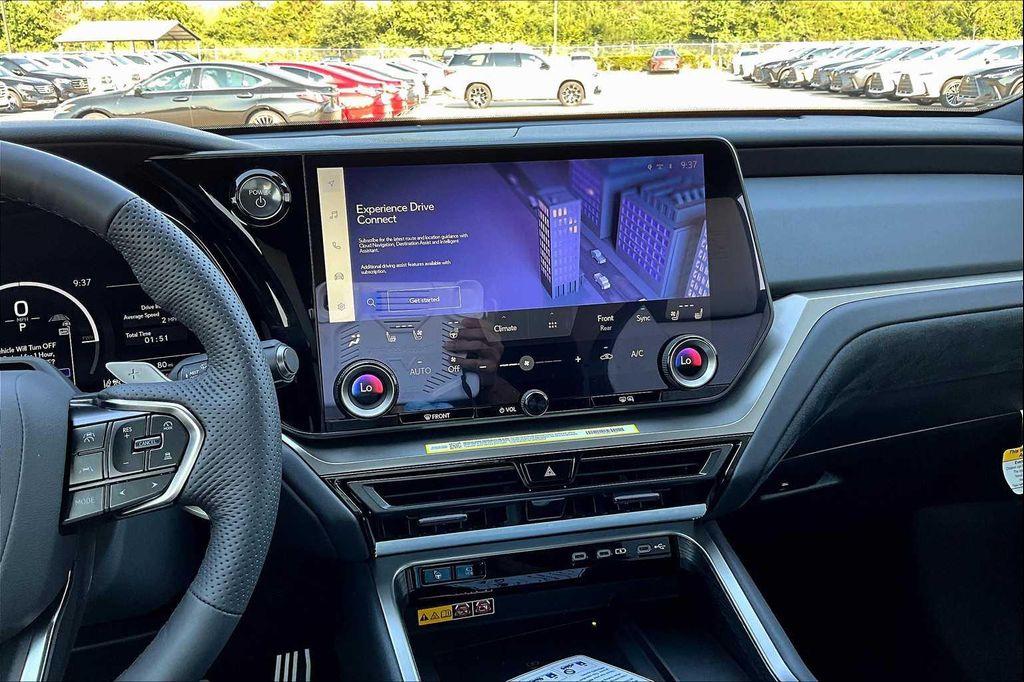 new 2026 Lexus TX 500h car, priced at $75,701