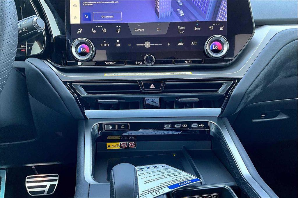 new 2026 Lexus TX 500h car, priced at $75,701