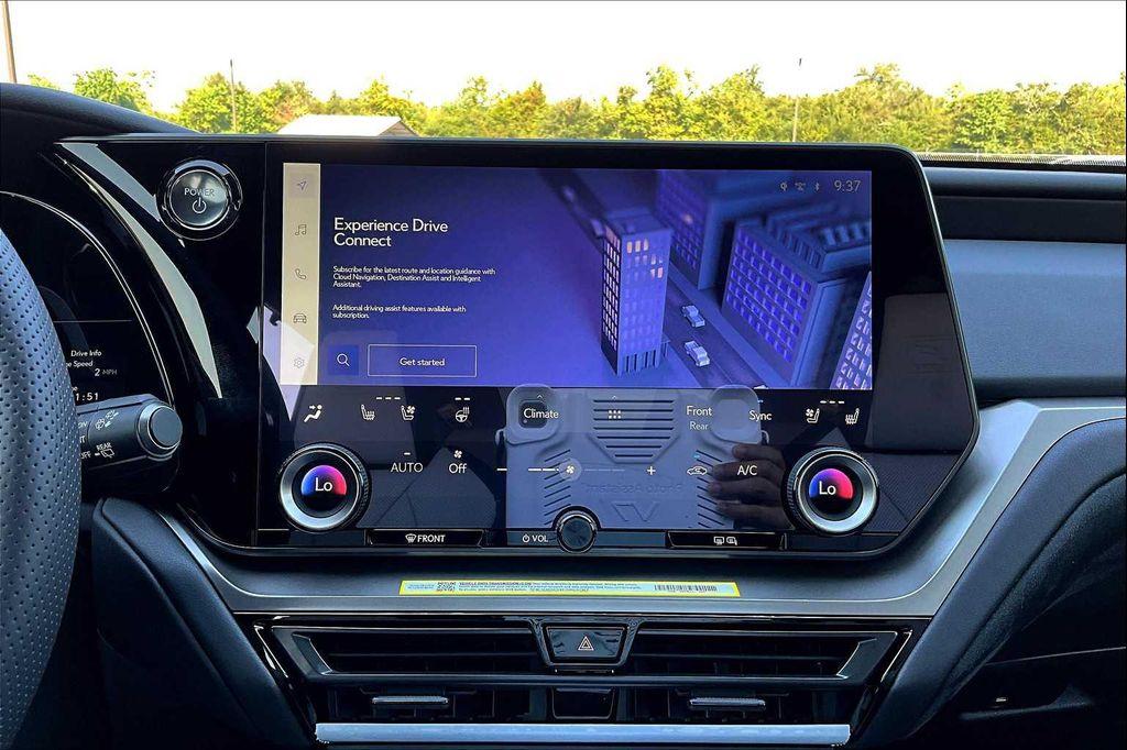 new 2026 Lexus TX 500h car, priced at $75,701