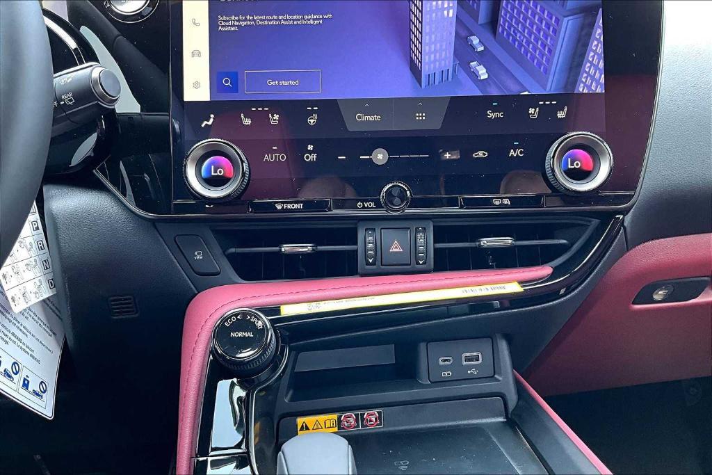 new 2025 Lexus NX 350 car, priced at $54,005