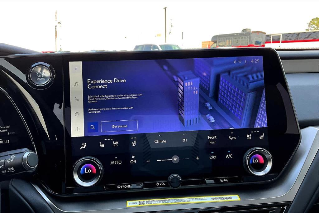new 2025 Lexus TX 350 car, priced at $65,204