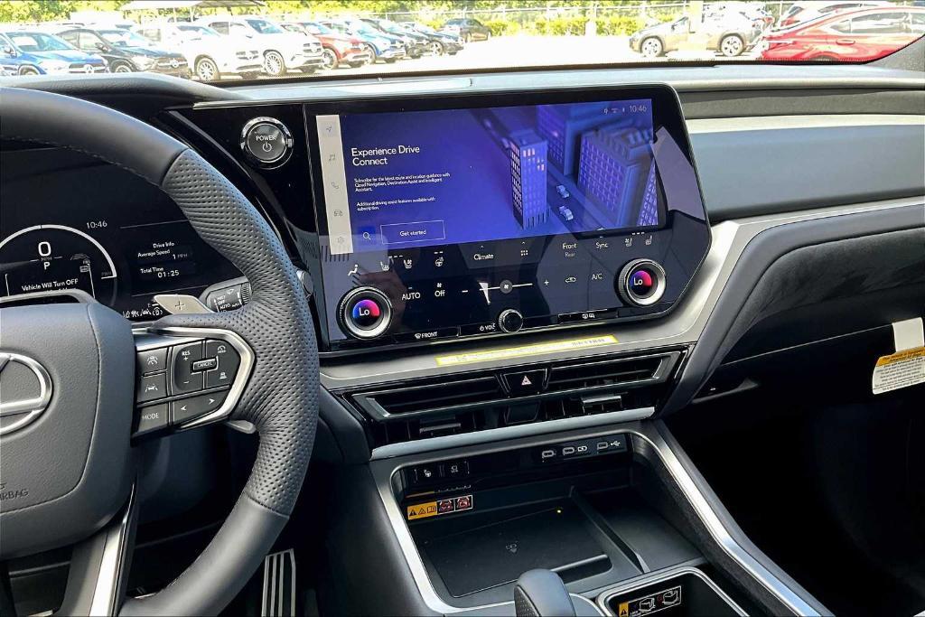 new 2025 Lexus TX 500h car, priced at $74,400