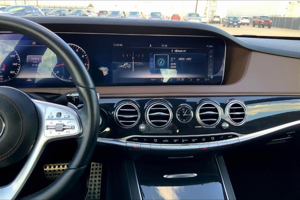 used 2020 Mercedes-Benz S-Class car, priced at $53,495