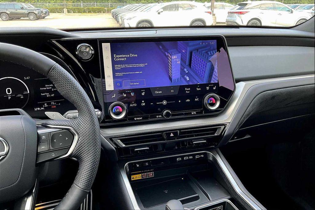 new 2025 Lexus TX 500h car, priced at $79,823