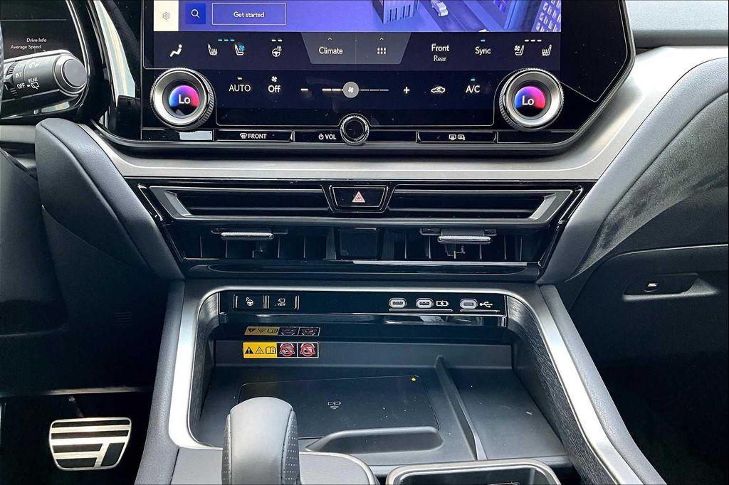 new 2025 Lexus TX 500h car, priced at $79,823