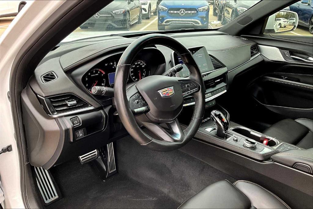 used 2022 Cadillac CT4-V car, priced at $37,495