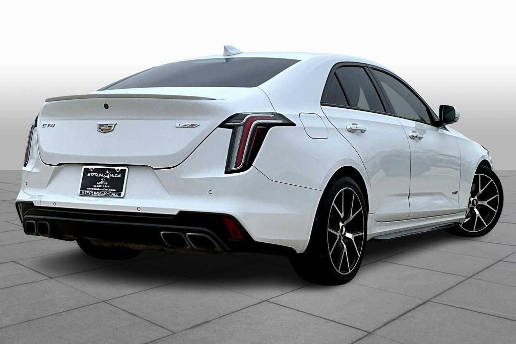 used 2022 Cadillac CT4-V car, priced at $37,495