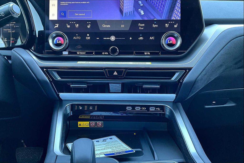 new 2026 Lexus TX 350 car, priced at $70,812