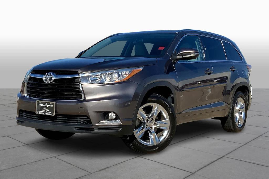 used 2015 Toyota Highlander car, priced at $20,495