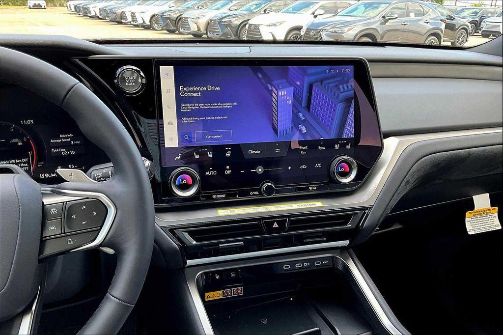 new 2026 Lexus TX 350 car, priced at $70,812