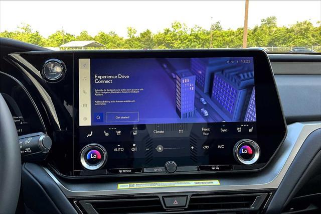 new 2025 Lexus TX 350 car, priced at $66,373
