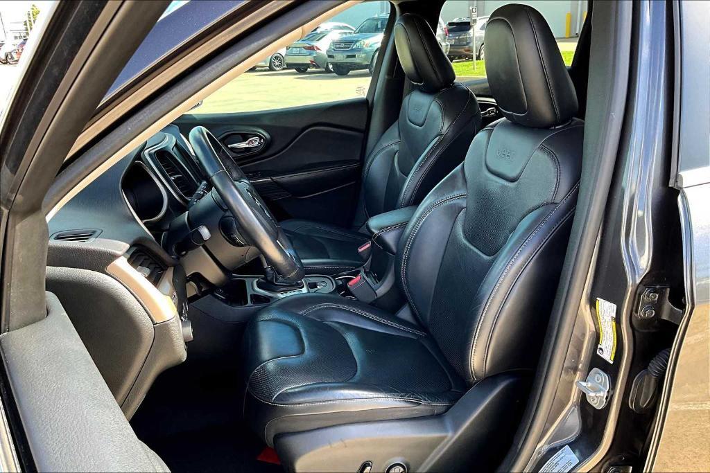 used 2017 Jeep Cherokee car, priced at $16,895