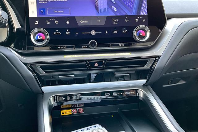 new 2025 Lexus TX 350 car, priced at $67,754