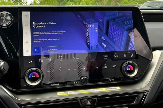 new 2025 Lexus TX 500h car, priced at $75,245
