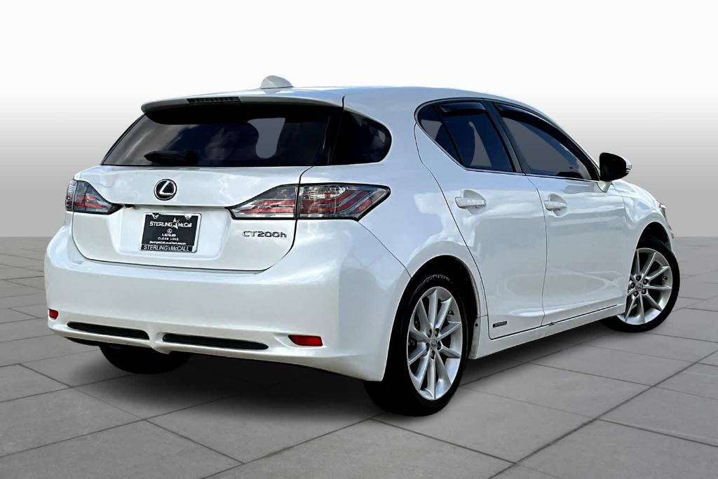 used 2012 Lexus CT 200h car, priced at $13,495