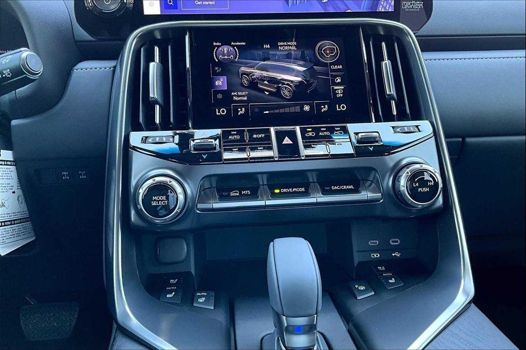 new 2025 Lexus LX 700h car, priced at $120,799