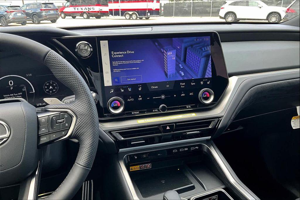 new 2025 Lexus TX 500h car, priced at $75,573