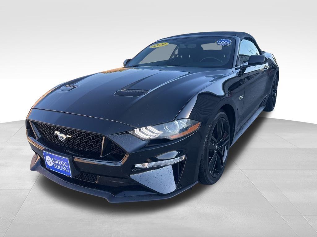 used 2020 Ford Mustang car, priced at $25,376