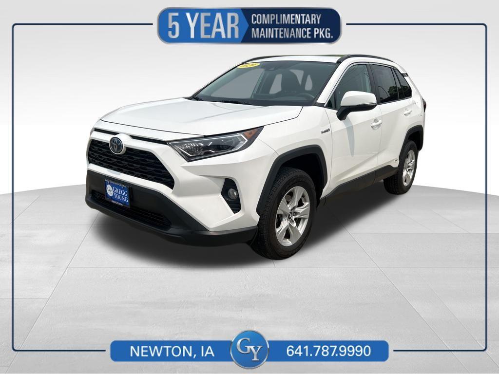 used 2020 Toyota RAV4 Hybrid car, priced at $27,200